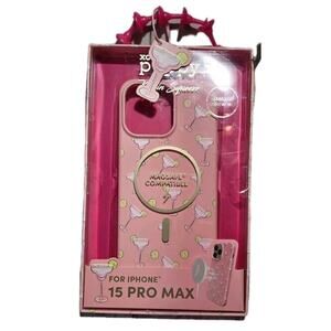 XO Poppy iPhone 15 Pro Max Magsafe Protective Cellphone Case MARGARITA Party